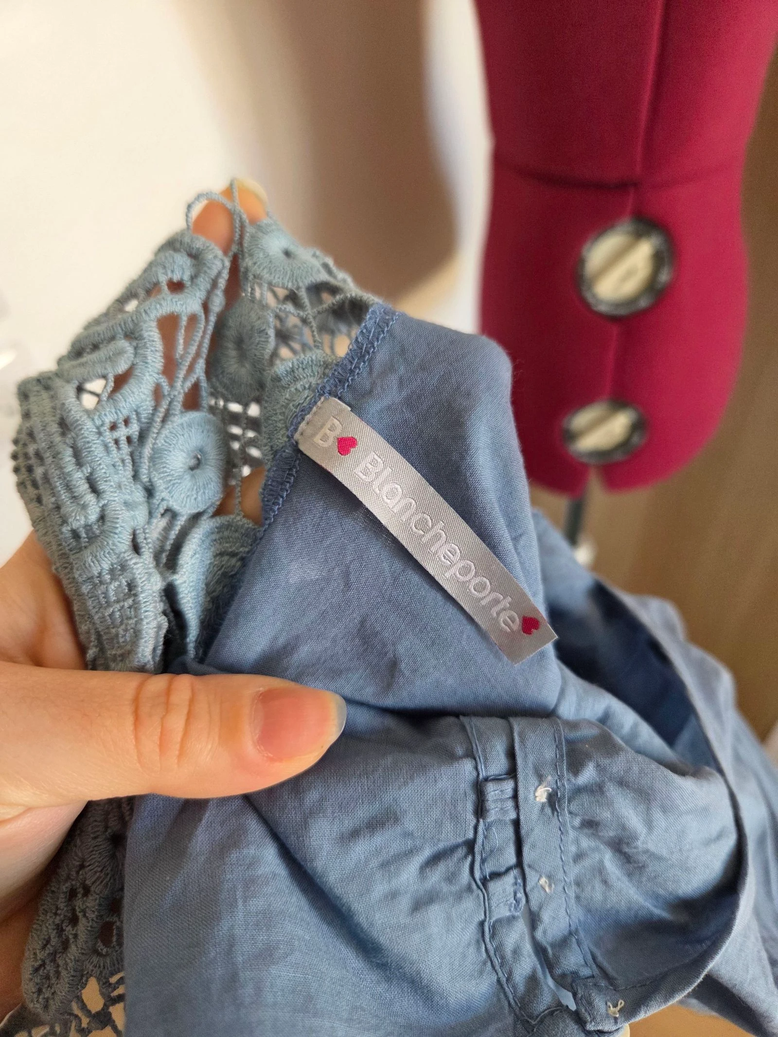 Blue blouse size 38/40 Blancheporte – photo 6